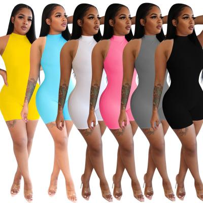 China High Quality Sexy Women's Breathable Tights Sports Playsuit Shorts Rompers Ladies Rompers Overalls for sale