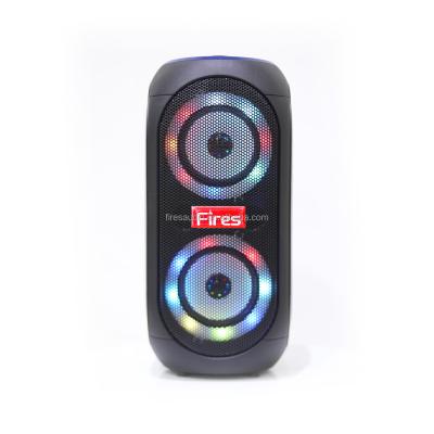 China Sound link 4 inch dual car mini box caixa de som LED flashing light subwoofer jbls speakers for sale