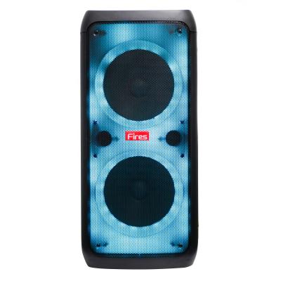 China New Design Phone Function Double Price Double Good 8 Inch Flame Portable Speaker With Wireless FM Radio for sale