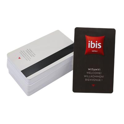 China Waterproof/Waterproof System 13.56mhz Plastic Hotel Access Control Card PVC Key Card for sale