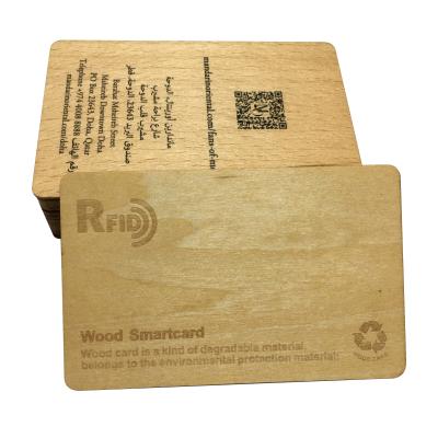 China Factory Price 2021 Free Sample WOODEN Logo Shape Small Nfc Tag Custom Made 213/214/215/216 Wooden Hotel Room Key Rfid Business Card for sale