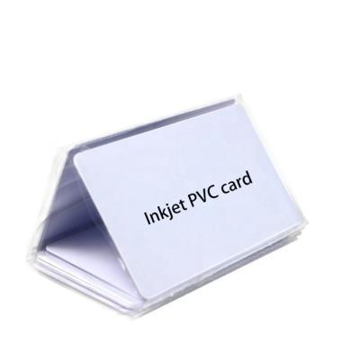 China 230pcs Blank PVC Plastic Inkjet Printable Business Card PVC Business Card For Epson Or For Canon Printer for sale