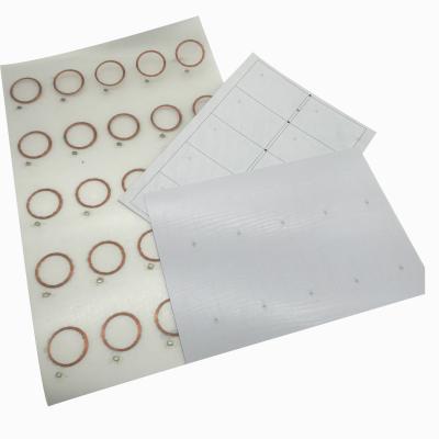 China Wholesale A4 Size PVC Rfid Smart Card Prelam Sheet 2x5 PVC Inlay Sheet for sale