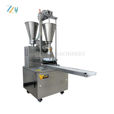 China High Efficiency Two Hoppers Steamed Stuffed Bun Nepal Momo Making Machine / Baozi Making Machine for sale