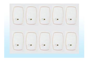 China Chip F08 ISO14443A High Frequency Rfid Inlays Surface Glossy for RFID Card for sale