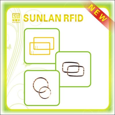 China PVC para o cartão de microplaqueta de Rfid, freqüência 124khz de Prelam do embutimento de T5557/T5577 Rfid à venda