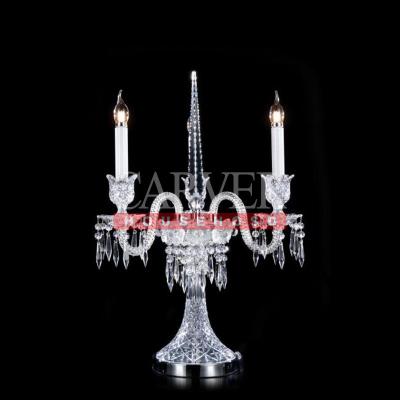 China EUROPEAN High Quality Decorative Crystal Lamp Asfar Chandelier Crystal Table Lamps for sale