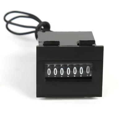 China 7 Digit game coin pulse digital counter 12V 24V plastic counter for sale