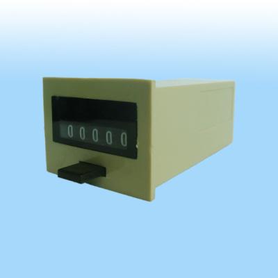 China YAOYE-875  plastic electromagnetic 12V 24V 5 digit mechanical pulse counter for sale