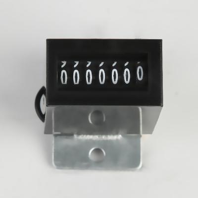 China YAOYE-5B  plastic  mechanical 12V 24V 5V 7 digit pulse counter for sale