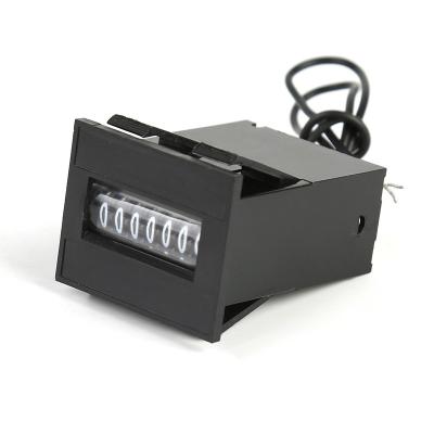 China YAOYE-5B mechanical pulse tally 12V 24V 5V plastic 7 digit counter for sale