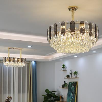 China Indoor Lighting Vintage E14 Antique Austrian K9 Crystal Led Chandelier Pendant Lamps Modern Decoration Wholesale Price for sale