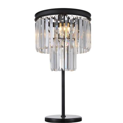 China Crystal Table Lamp Nightstand Decorative Room Home Desk Lamp for sale