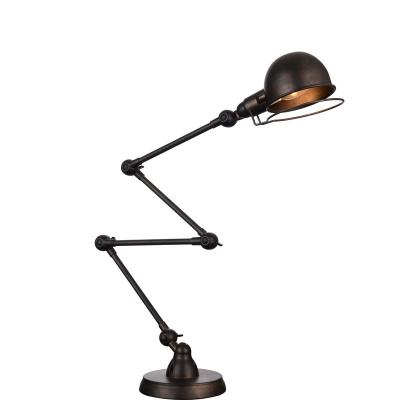 China Zhongshan Modern Unique Design Most Popular Industrial Retractable Black Metal Desk Light Vintage Attic Modern Led Table Lamp for sale