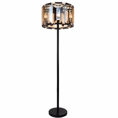 China CE ROHS Modern Amber Glass Floor Lamp UL Best Seller Modern Standing Lamp for sale