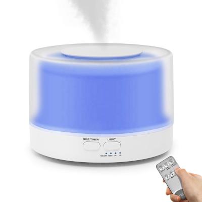 China 2019 Hotel Products Warm Wireless Portable Ultrasonic Led Aromatherapy Aromatherapy 700ml Essential Oil Air Humidifier Aroma Diffuser for sale