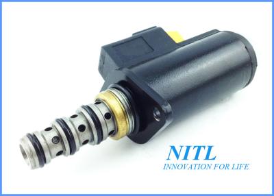 China Black Color Pump Solenoid Valves With Red Dot  121-1491 For Caterpillar 320 / 325 for sale