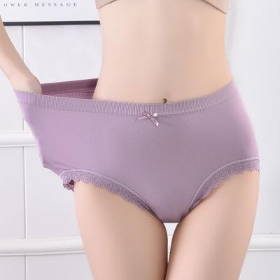 China Antibacterial Lingerie Women Leak Proof Period Panties Plus Size High Waist Women Underwear Cotton Panties for sale