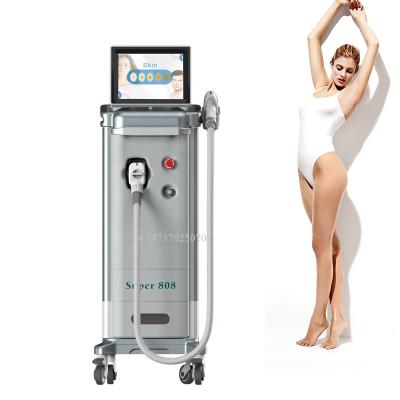 China Hair Removal 808nm Diode Laser Hair Removal Machine 1200W Super Body 808 Nm Laser Hair Removal en venta