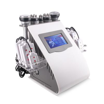 China Weight Loss 2021 NEW 6 in 1 Lipo Cavitation Machines Vacuum System 40K RF Cavitation Slimming Ultrasonic Cavitation Machines for sale