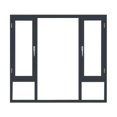 China Modern Magnetic Aluminum Powder Coating Cheap House Swing Windows For Sale Made In China for sale