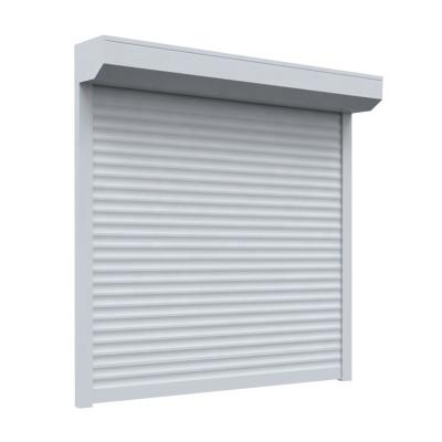 China Modern Ready To Board Electric And Manual Aluminum Roller Shutter Windows And Doors For Insulation And Security for sale