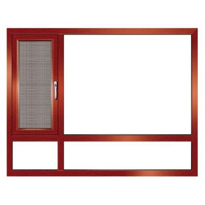 China High Quality Cheap Modern PVC Windows Double Screen Windows Folding Glazed Windows Australia Standard For Sale for sale