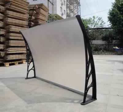 China Impact resistant plastic air conditioned canopy for sun shade and rain protection for sale