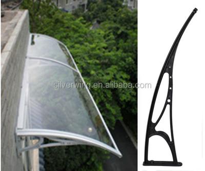 China Polycarbonate Plastic Support Tent Polycarbonate Sheet Door Window Canopy Sun Shed Gazebo for sale