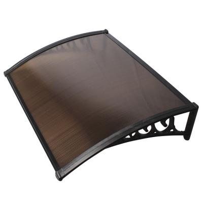 China Weather Resistant Hot Sale! Classic outdoor diy polycarbonate plastic canopy for door or window for sale