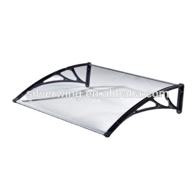 China Long durability DIY door window cover awning and wholesale balcony awning for polycarbonate door awning for sale