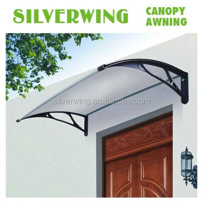 China Impact Resistant Durable Plastic Tent Cover Polycarbonate Window Canopy Shades For Home for sale