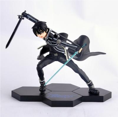 China Blind Box Clay Event Doll Sword Art Kirito Online Asuna Alice Collectible Cartoon Toy 2021 Hot Japanese Anime Figure With Base PVC for sale