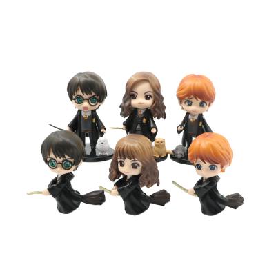 China Cute School Blind Popular Magic Character Action Number Box 6pcs Version In Weasley Hermione Dumbledore Set Blind Box for sale