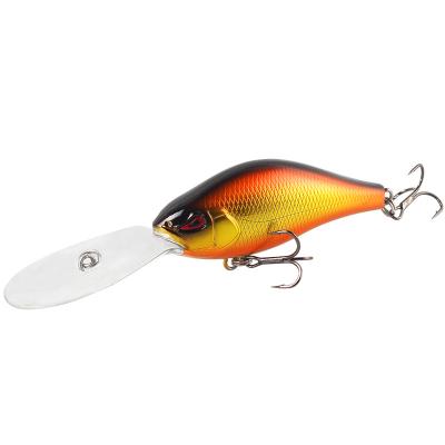 China ABS Plastic Crankbait New Fishing Lure 65mm Hard Plastic Groundbait for sale