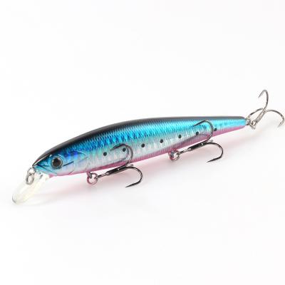 China High Quality ABS Plastic Hot Sale Minnow 16g 115mm Fishing Lure Float Professional Minnow Fishing Hard Bait for sale