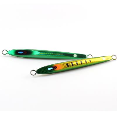 China Hot Selling New Lead Metal Lure 100g 129mm Shore Casting Jig Slow Baiting Lures for sale