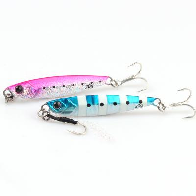 China Lead China Supplier 60g 89mm Fishing Lure Casting Jig Sea Bass For Saltwater for sale