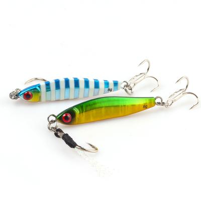 China High Quality Lead Jig 12g 48.8mm Metal Fishing Baits Saltwater Jig Lure for sale