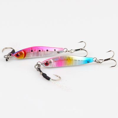 China Wholesale Lead Bass Lure 18g 57.2mm Fishing Rigs Saltwater Jig Lure for sale