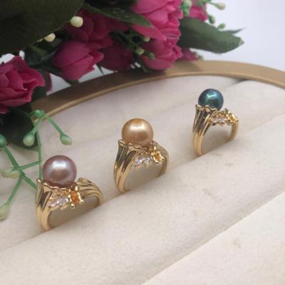 China Polynesian Jewelry Newcomers Romantic Bead Crystal Gold Plated Adjustable Big Samoan Rings Hawaiian Rings Box for sale