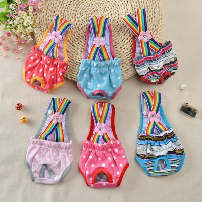 China Viable Luxury Pet Animal Cotton Shorts Dog Diaper Shorts Physiological Clothing for sale