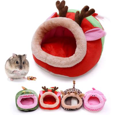 China Cute Soft Travel Bedding Home Para Hamster And Small Pet Bed for sale