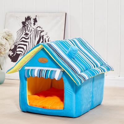 China Sustainable Custom Logo Cat Nest Indoor Soft Comfortable High Quality Dog Pray Pet House for sale