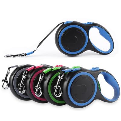 China Reflective Custom Strong Multi Color ABS Factory Pet Designers Pet Retractable Rope Dog Leash for sale