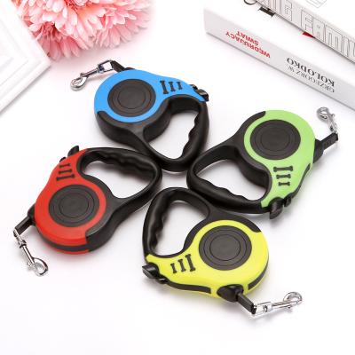 China Reflective ABS 3m/5m Luxury Strong Smart Retractable Moder Pet Heavy Duty Dog Leash for sale