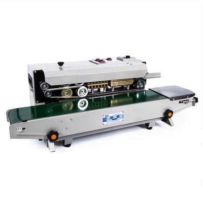 China FR-900 Automatic Continuous Food Plastic Bag Sealing Machine for sale