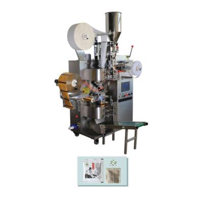 China food yarn automatic label double chamber tea bag packaging/packing machine for sale