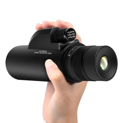 China Travel Telescope Factory Outdoor Shooting Designs and Wholesale 36x Zoom Telescope Lens for sale