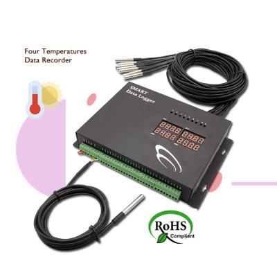 China Industrial Temperature Ethernet Temperature Tracking System Digital Waterproof Monitoring Measurement Data Logger for sale